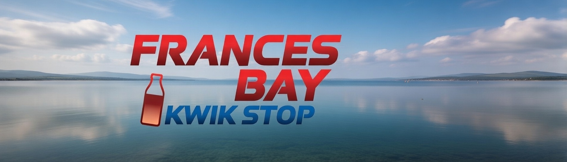Frances Bay Kwik Stop – Convenience Store Logo